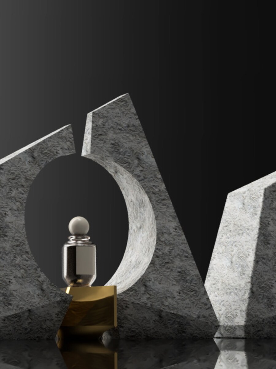 A Solstice sculpture chosen for its silence — the observer's eye.